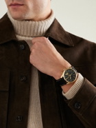 BAMFORD WATCH DEPARTMENT - TAG Heuer Carrera Limited Edition Automatic 42mm 18-Karat Gold and Canvas Watch