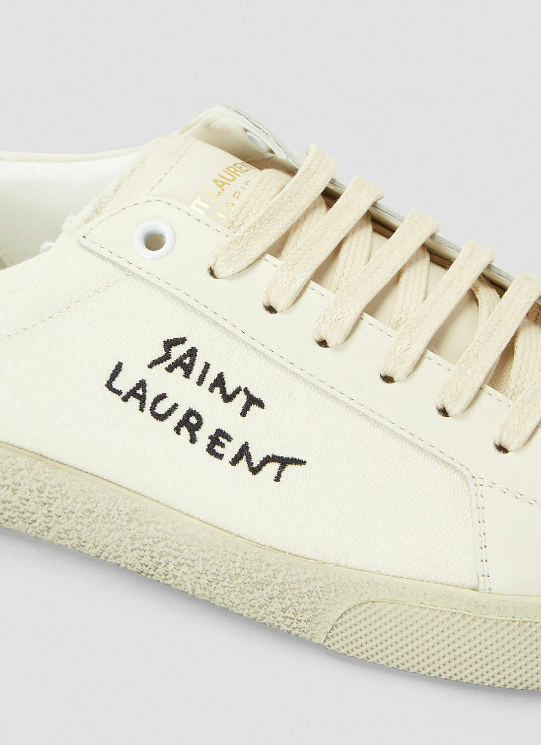 Saint Laurent Court Classic Logo Sneakers