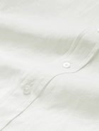 Drake's - Linen-Gauze Shirt - White