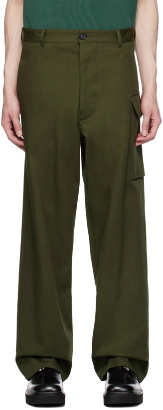 Photo: Marni Green Button-Fly Trousers