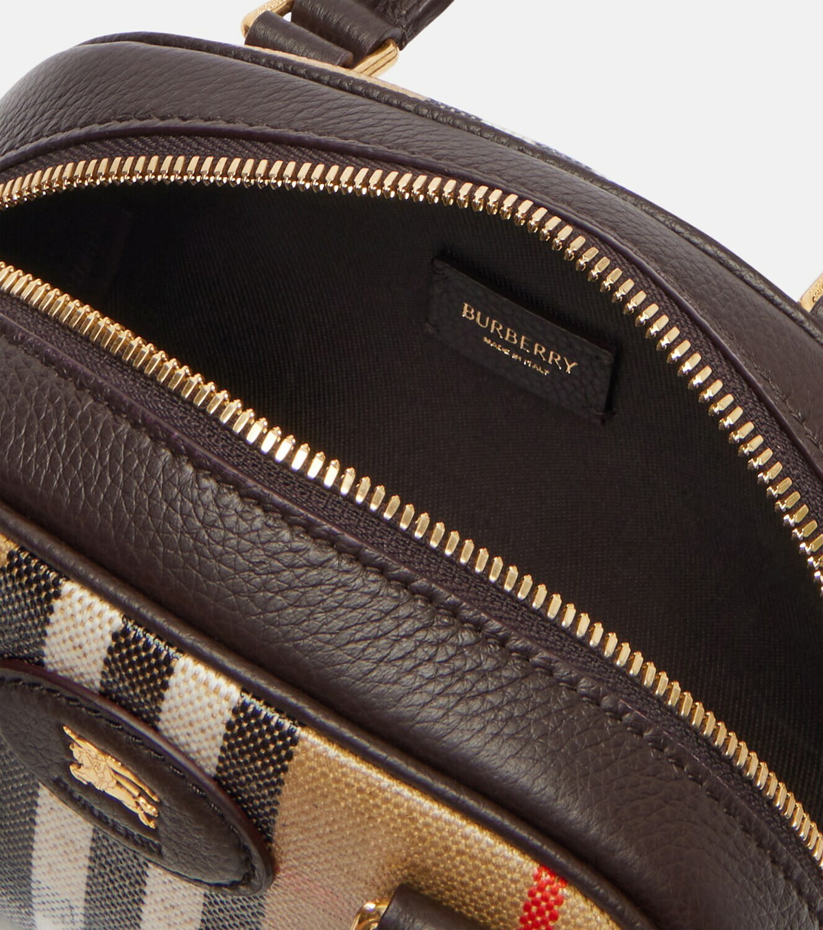 Burberry Highlands Mini Burberry Check tote bag