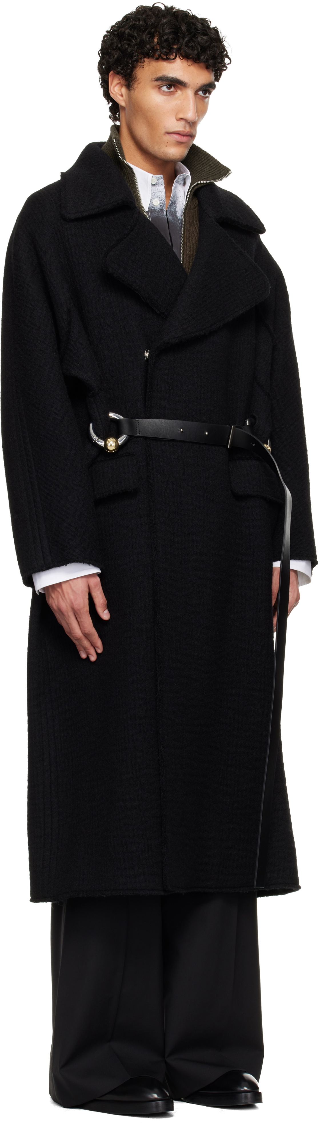 Jean Paul Gaultier Black 'The Long Gaultier' Coat Jean Paul Gaultier