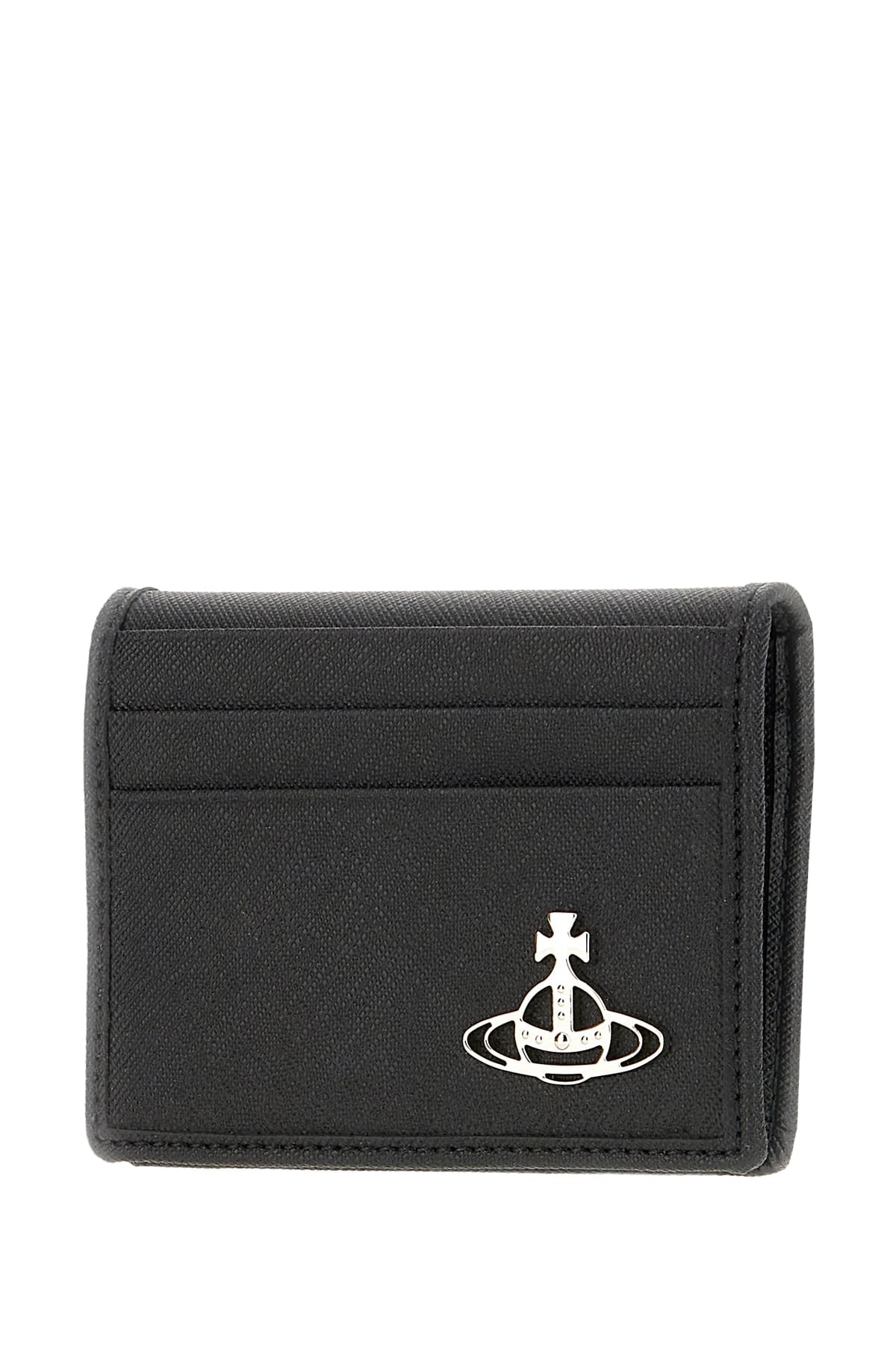 Vivienne Westwood Black Synthetic Leather Wallet