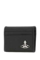 Vivienne Westwood Black Synthetic Leather Wallet