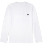 Loewe - Logo-Embroidered Cotton-Jersey T-Shirt - White