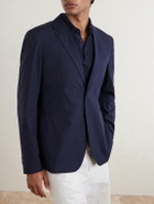 Orlebar Brown - Mathis Single-Breasted Cotton Blazer - Blue