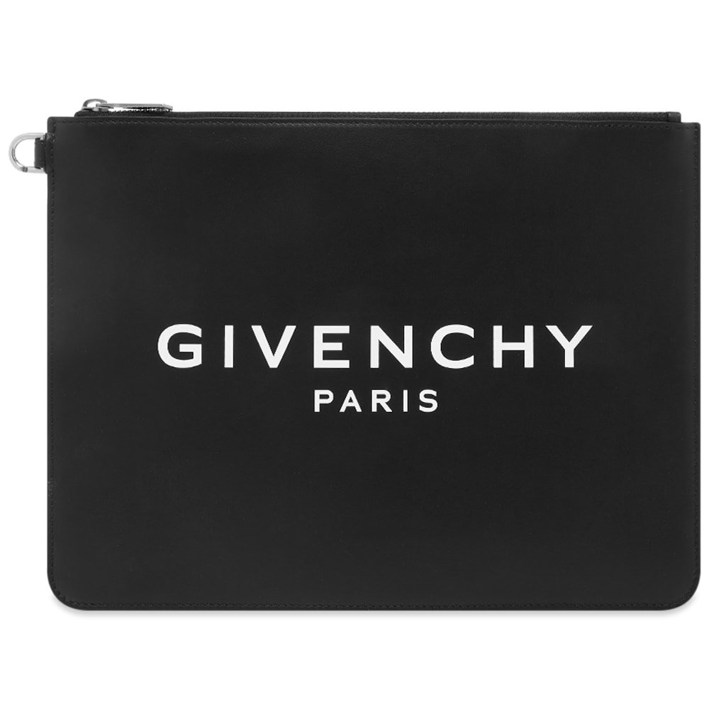 Givenchy Paris Logo Zip Pouch Givenchy