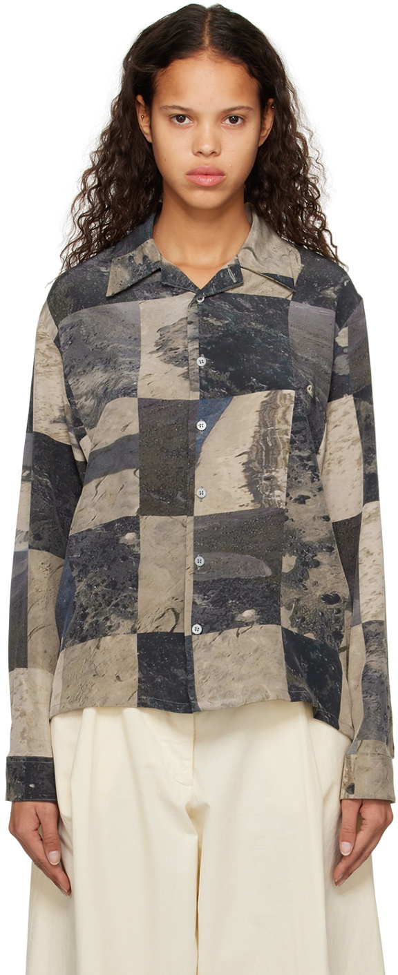 Serapis Beige Oil Sand Shirt