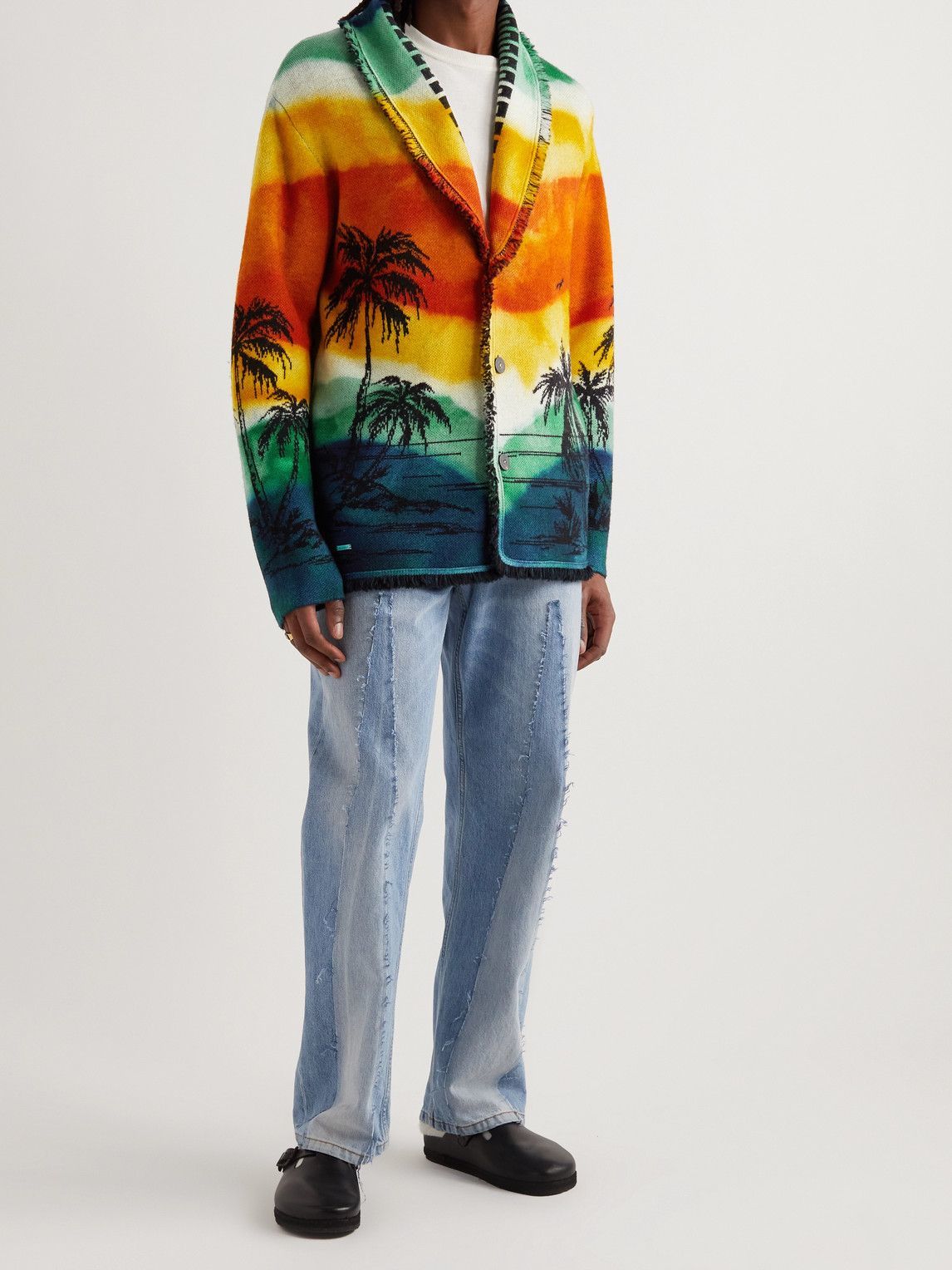 ALANUI Moonrise tie-dyed denim jacket