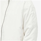 Nike Men's NRG Satin Bomber Jacket in Phantom/White