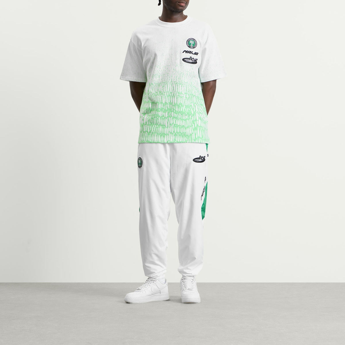 Nike Men's x Slawn Nigeria T-Shirt in White