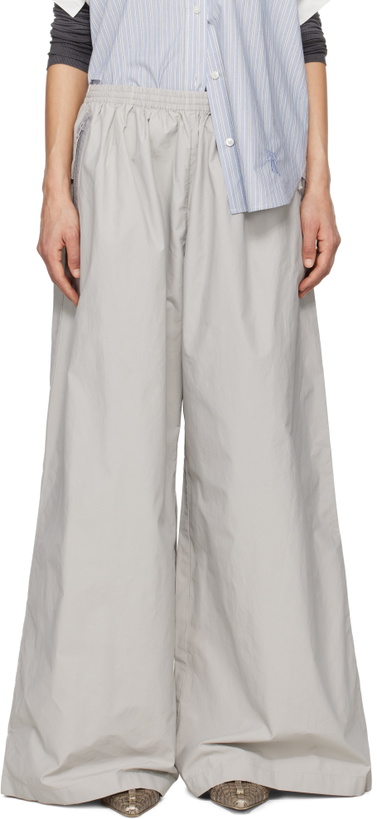Photo: Acne Studios Gray Relaxed Fit Lounge Pants