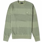 Paul Smith Men's Stripe Crew Sweater in Green