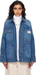 Weekend Max Mara Blue Aligi Denim Jacket