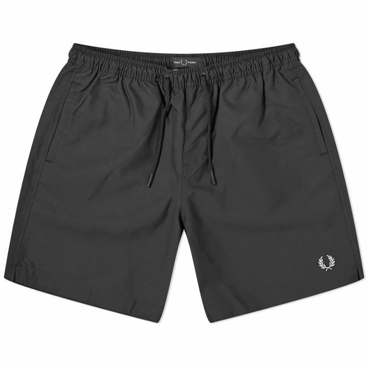Photo: Fred Perry Men's Classic Swim Shorts in Black