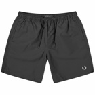 Fred Perry Men's Classic Swim Shorts in Black