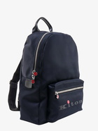 Kiton Ciro Paone Backpack Blue   Mens