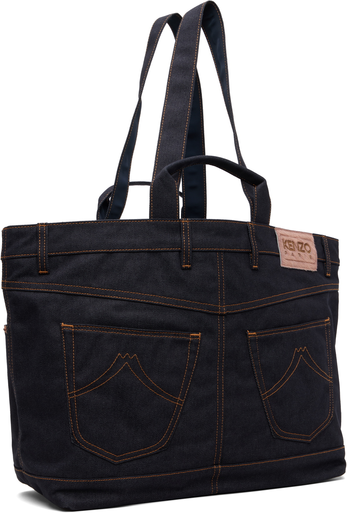 Kenzo Navy Kenzo Paris 'KENZO Five Pockets' Tote