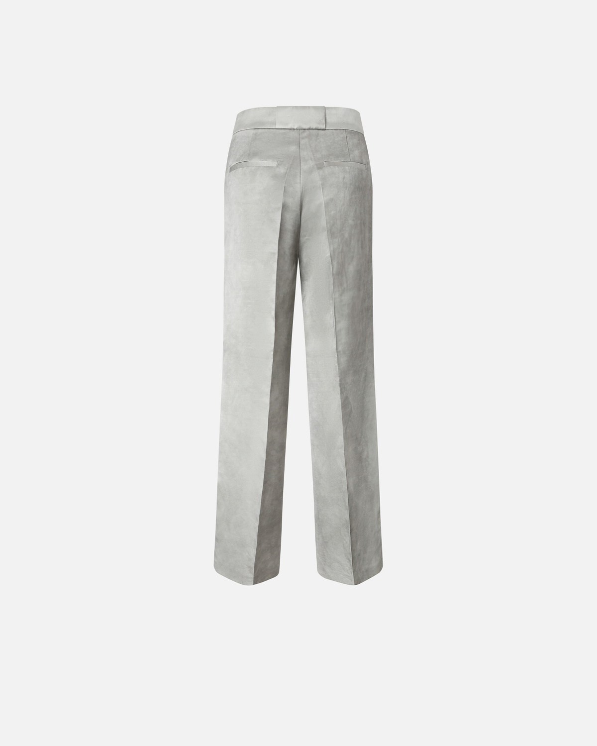 Pinko Women's Jacopone Linen and Viscose Trousers White