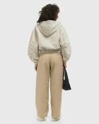 ROTATE Birger Christensen HEAVY WOVEN JACKET Beige Womens Bomber Jacket