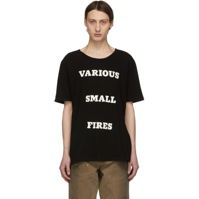 Photo: Reese Cooper Black Various Small Fires T-Shirt