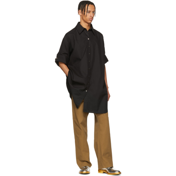 Marques Almeida Black Short Sleeve XXL Shirt