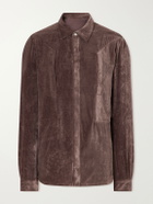 Rick Owens - Fogpocket Velour Jacket - Purple