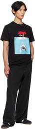 WACKO MARIA Black 'Jaws' Crew Neck T-shirt