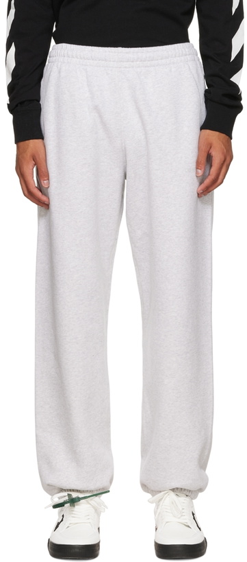 Photo: Off-White Gray Diag Lounge Pants