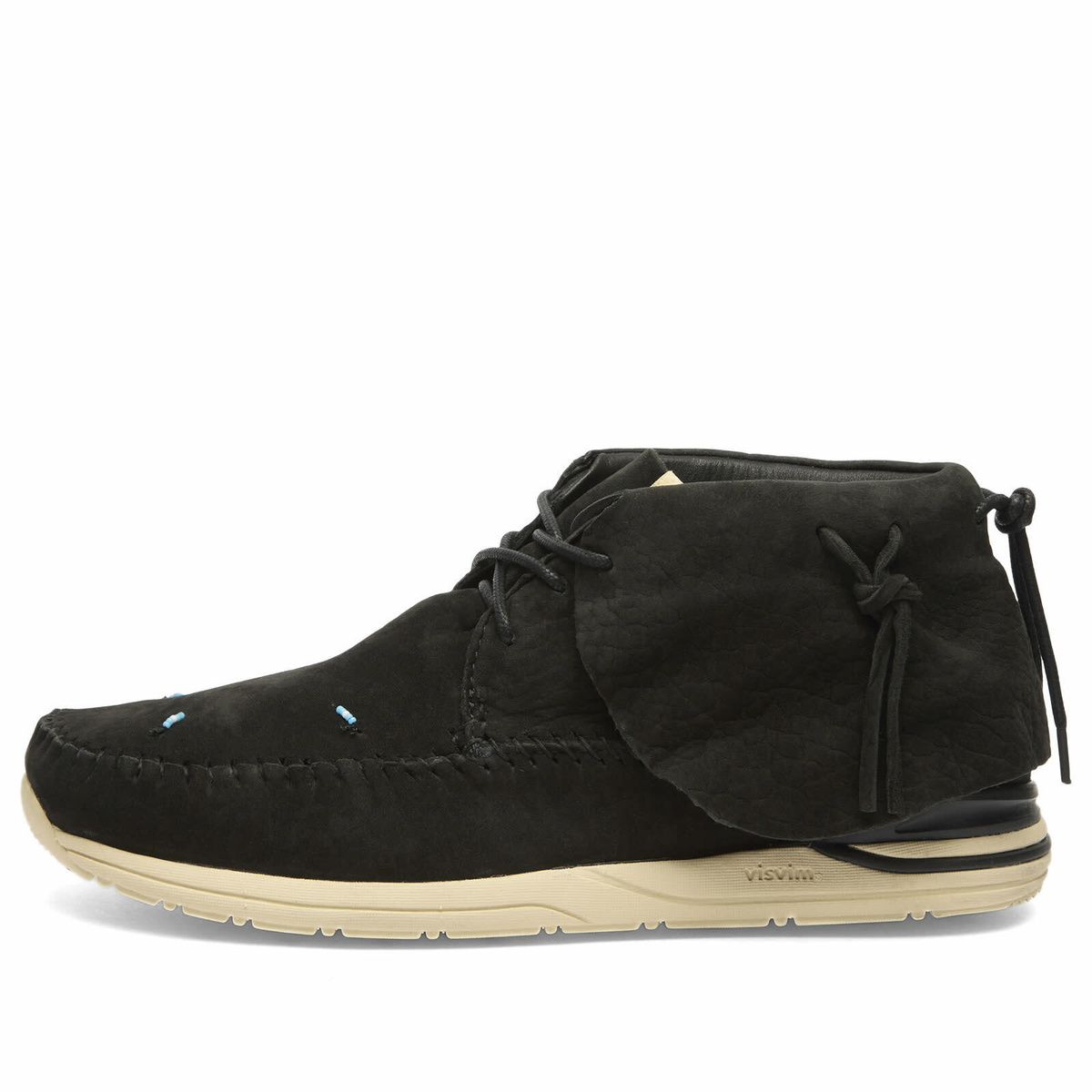 Visvim Men's Beuys Trekker Folk in Black Visvim