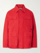 BODE - Hunting Waxed-Cotton Jacket - Red