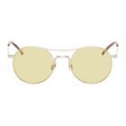 Saint Laurent Gold SL 421 Sunglasses