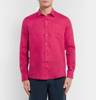 Vilebrequin - Caroubis Linen Shirt - Men - Pink