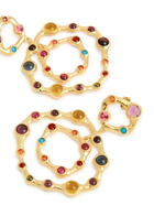 Joanna Laura Constantine Statement Crystal-embellished 18kt Gold-plated Drop Earrings - One Size