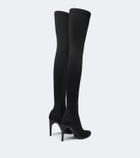 Victoria Beckham Harlow jersey over-the-knee boots