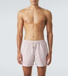 Orlebar Brown Boxer striped swim trunks
