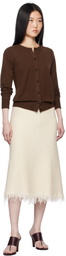 arch4 Brown Nappa Cardigan