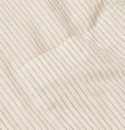 Nanushka - Adam Striped Cotton-Blend Shirt - Neutrals