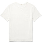 Massimo Alba - Panarea Garment-Dyed Cotton-Jersey T-Shirt - White