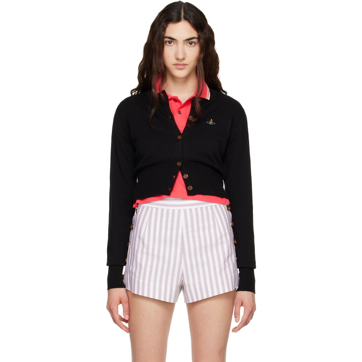 Photo: Vivienne Westwood Black Bea Cropped Cardigan