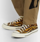 Converse - Wacko Maria Invincible Chuck 70 Leopard-Print Canvas High-Top Sneakers - Brown