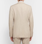 TOM FORD - Beige Shelton Slim-Fit Silk and Linen-Blend Suit Jacket - Men - Beige