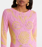 Cala de la Cruz Tania printed maxi dress