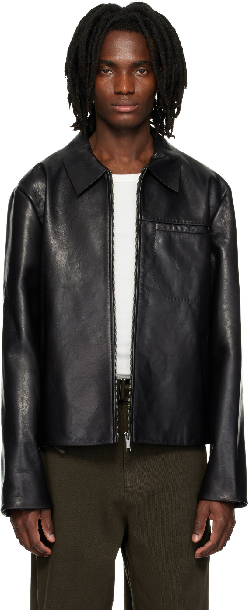 Entire Studios Black Goodman Trench Coat Entire Studios