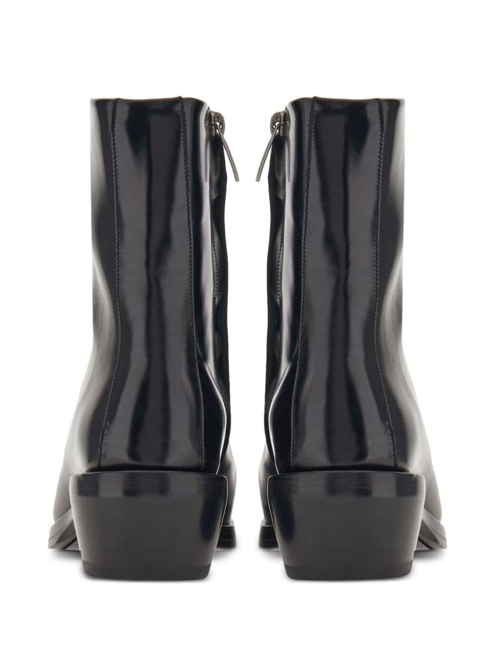 FERRAGAMO - Leather Boot Salvatore Ferragamo