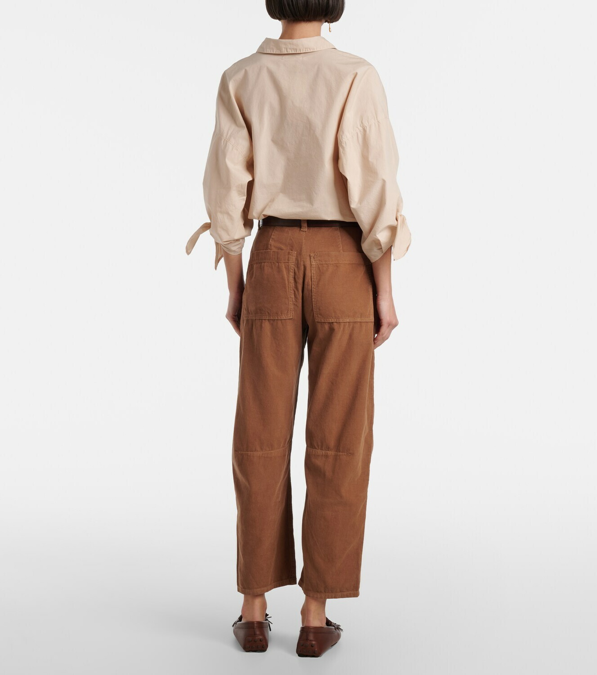 Velvet Sue cotton straight pants