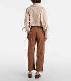 Velvet Sue cotton straight pants