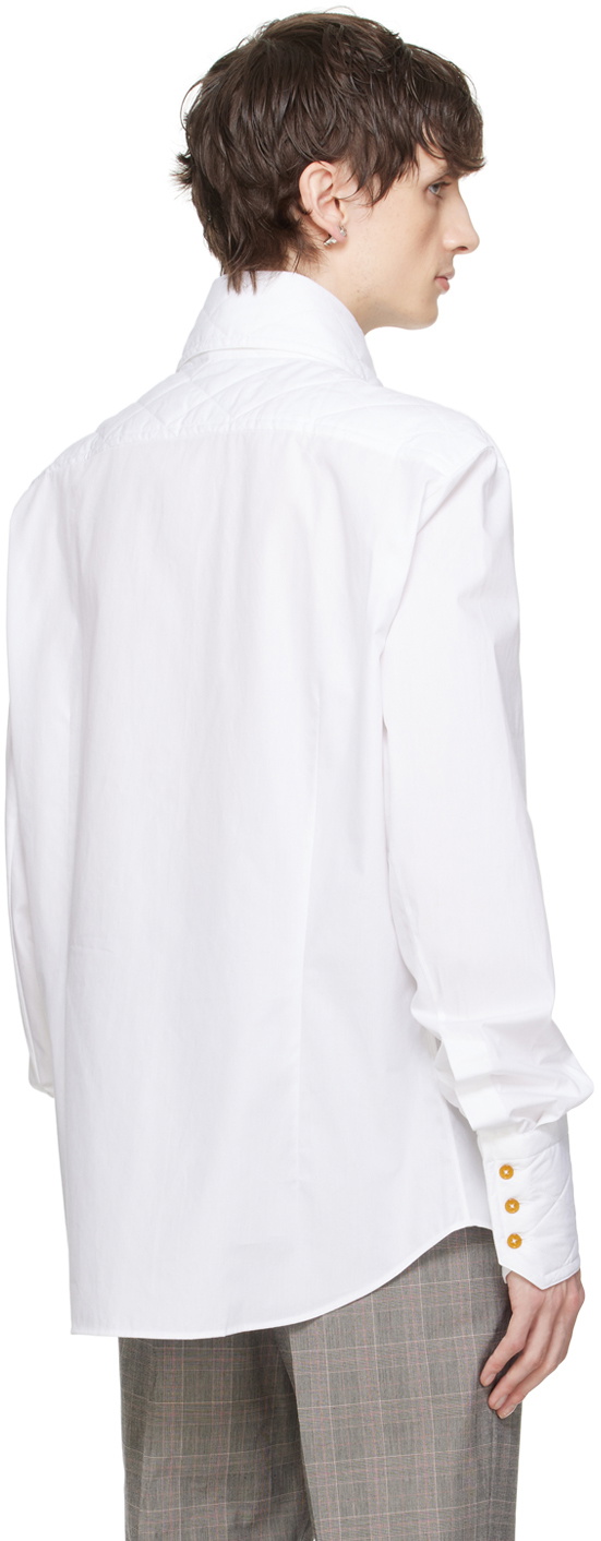Vivienne Westwood White Big Collar Shirt