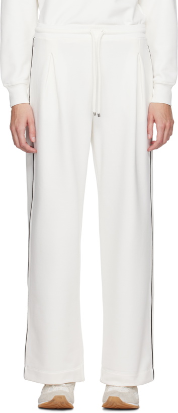 Photo: Max Mara Leisure White Curve Lounge Pants