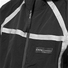 Tobias Birk Nielsen Men's Loist Mixed Fabric Hooded Jacket in Black